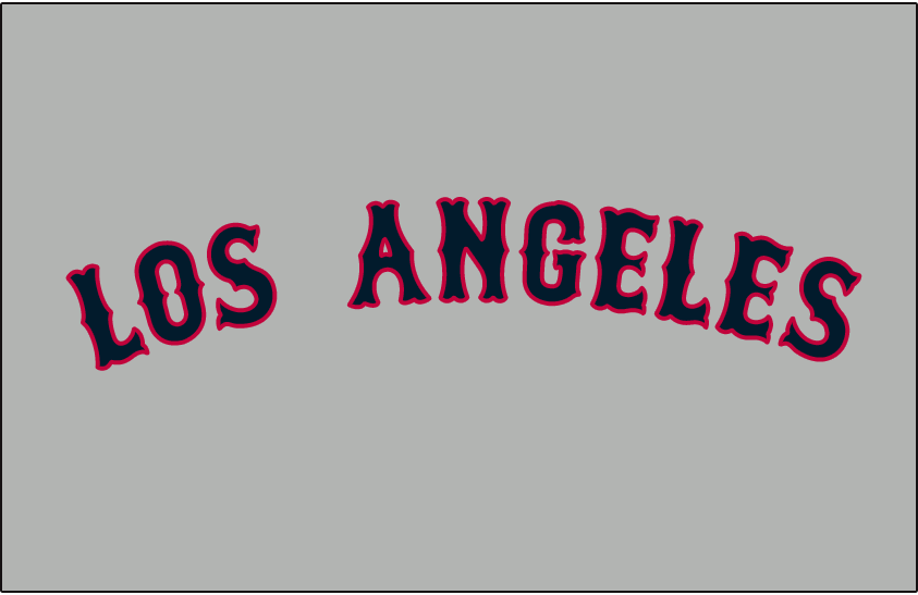 Los Angeles Angels 1961-1964 Jersey Logo fabric transfer